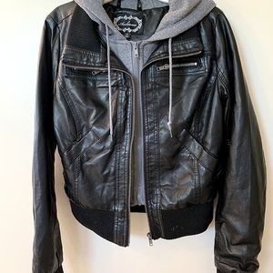Women Leather Jacket Medium